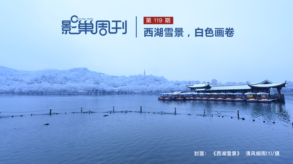 【影巢周刊】西湖雪景，白色畫卷