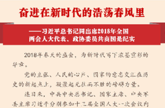 習近平總書記同出席2018年全國兩會人大代表、政協委員共商國是紀實