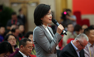 中央電視臺(tái)、中國(guó)網(wǎng)絡(luò)電視臺(tái)記者提問