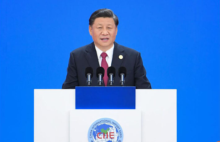 習近平的進博會時間 | 開幕日這些難忘瞬間，向世界傳遞什么信息？